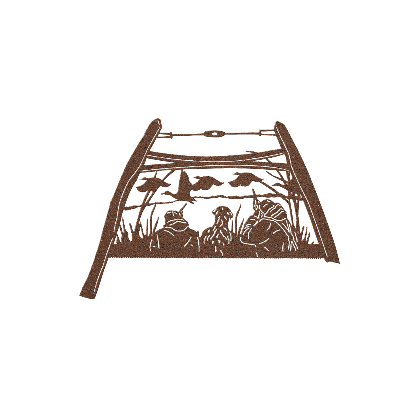 Duck_Hunting_Bow_Saw_Wall_Art_Copper_Transparent_Mockup.png